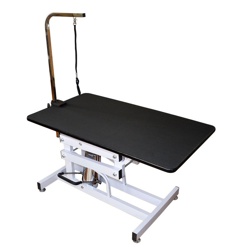 Aosom PawHut Deluxe Professional Z Lift Hydraulic Pet Dog Grooming Table & Reviews Wayfair.ca